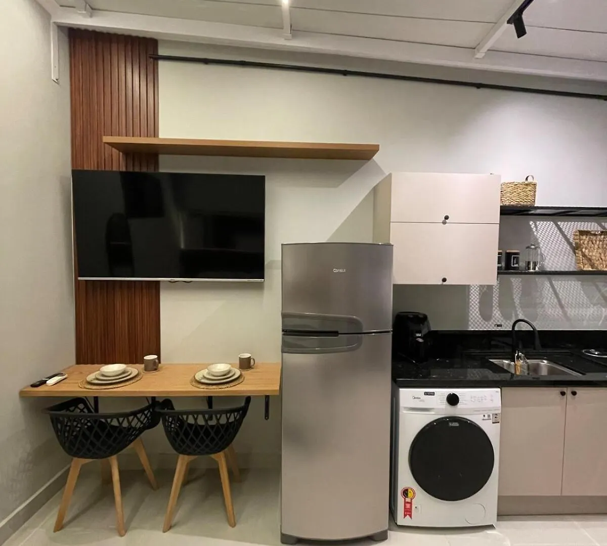 Апартаменты Studio Loft 08 Novo E Aconchegante, Gaspar Centro, 15 Minutos De Blumenau Бразилия