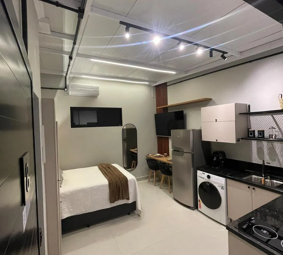 Studio Loft 08 Novo E Aconchegante, Gaspar Centro, 15 Minutos De Blumenau 0*,  Бразилия