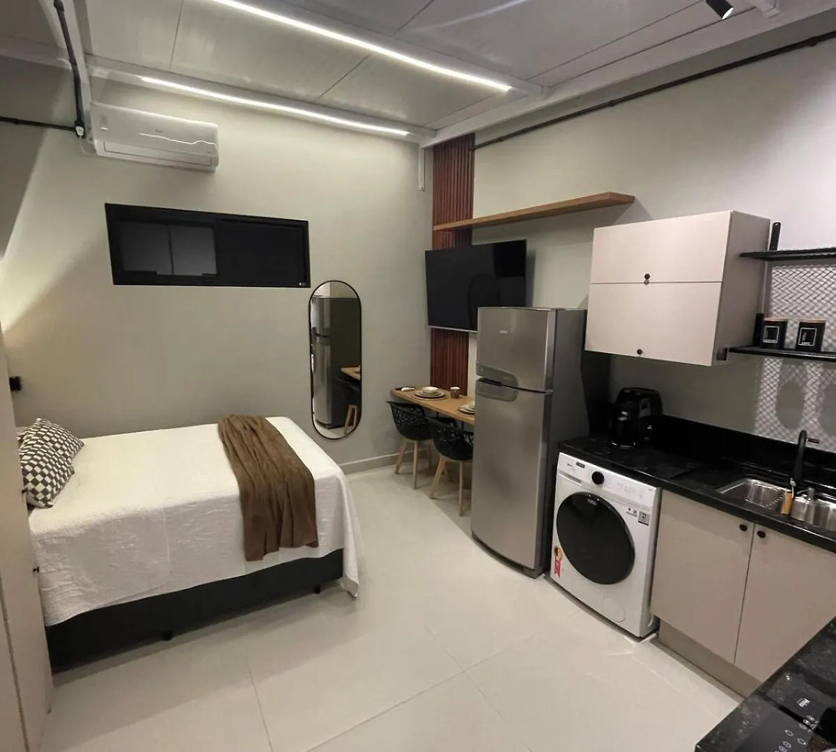 Apartman Studio Loft 08 Novo E Aconchegante, Gaspar Centro, 15 Minutos De Blumenau Brazília
